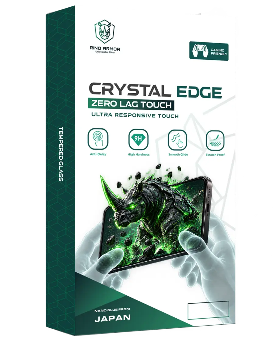 Mockup resmi Rino Armor Crystal Edge
