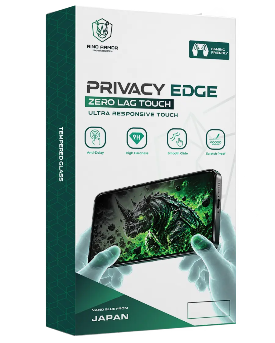 Mockup resmi Rino Armor Privacy Edge